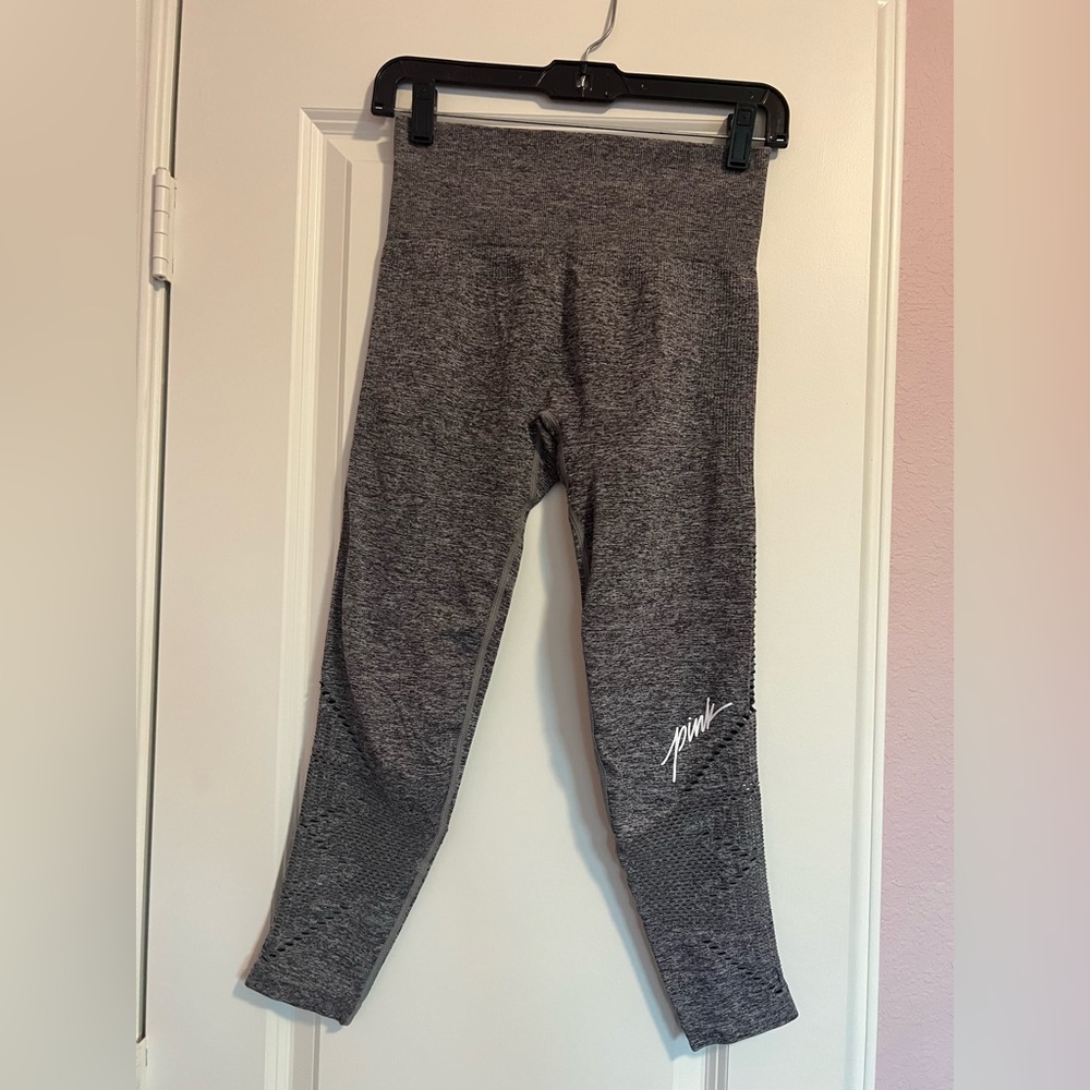 Grey PINK leggings